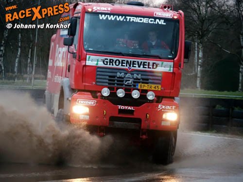 Hans Stacey in actie
